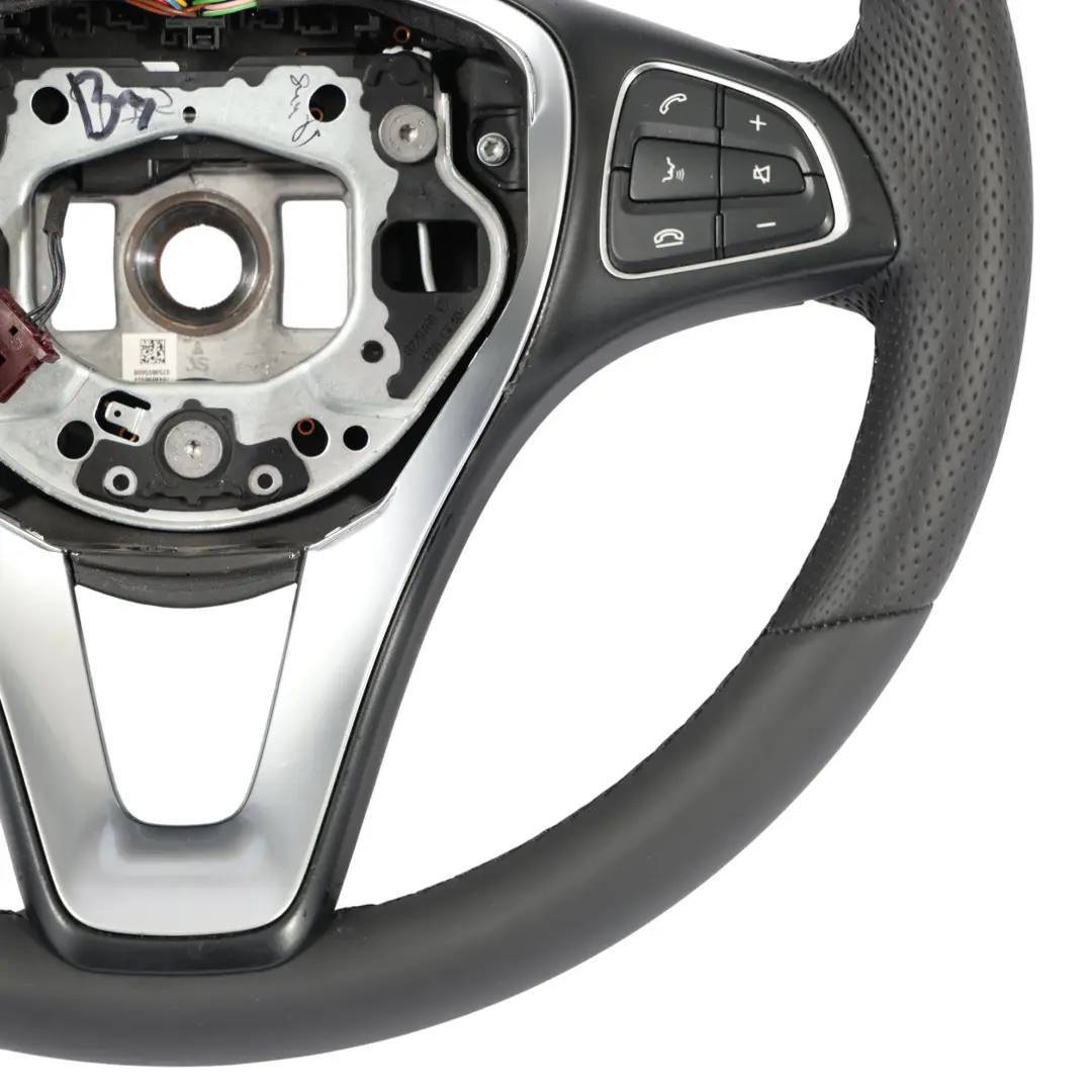  Lenkrad Mercedes W205 X253 NEU Schwarz Leder Multifunktion - SKU A0004601803-1 - Teilenummer A0004601803