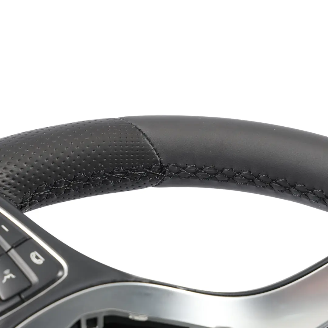 Steering Wheel Mercedes W205 X253 NEW Black Leather Multifunction to with Part number A0004601803 Steering Wheel Mercedes W205 X253 NEW Black Leather Multifunction - SKU A0004601803-1 - Part number A0004601803