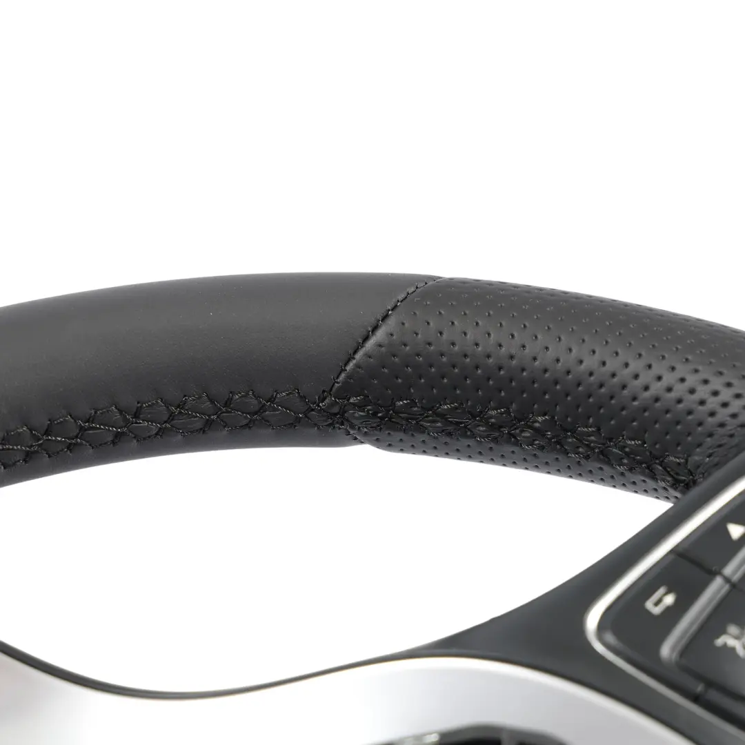 Steering Wheel Mercedes W205 X253 NEW Black Leather Multifunction to with Part number A0004601803 Steering Wheel Mercedes W205 X253 NEW Black Leather Multifunction - SKU A0004601803-1 - Part number A0004601803