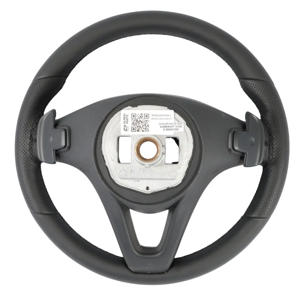 NEU Schwarzes Leder Sportlenkrad Multifunktion für Mercedes W213 mit Teilenummer A0004605600 Mercedes W213 NEU Schwarzes Leder Sportlenkrad Multifunktion - SKU A0004605600-1 - Teilenummer A0004605600
