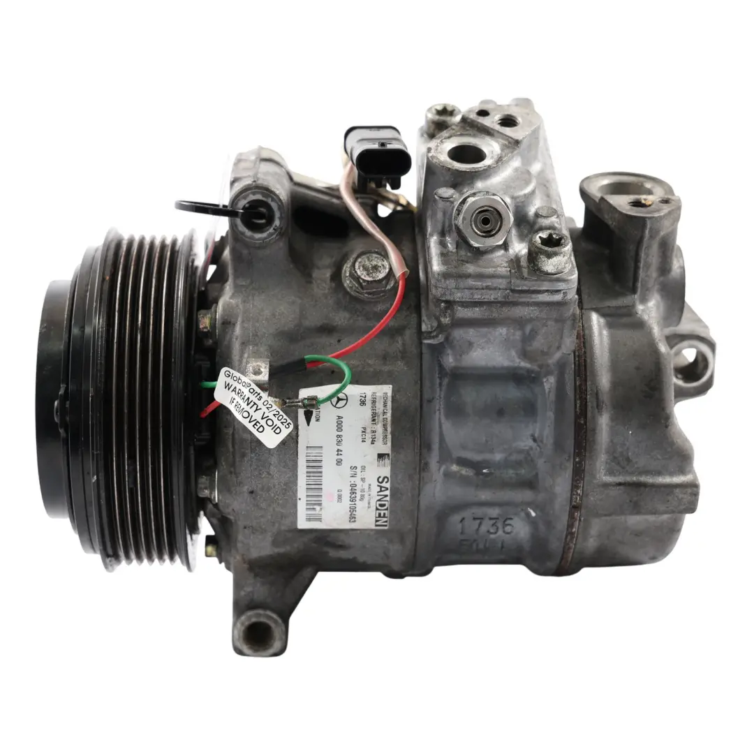 Klimaanlage Pumpe Kompressor Klima für Mercedes W204 W447 Diesel mit Teilenummer A0008304400 Mercedes W204 W447 Diesel Klimaanlage Pumpe Kompressor Klima - SKU A0008304400 - Teilenummer A0008304400
