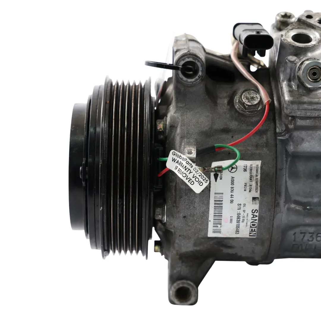 Conditioning Pump Compressor Climate to Mercedes W204 W447 Diesel Air with Part number A0008304400 Mercedes W204 W447 Diesel Air Conditioning Pump Compressor Climate - SKU A0008304400 - Part number A0008304400