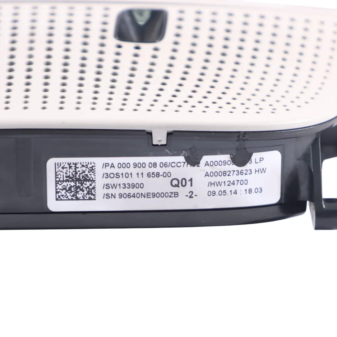 Lampe De Lecture Pour Plafonnier Intérieur Avant pour Mercedes W205 à propos du numéro de pièce A0009000806 Mercedes W205 Lampe De Lecture Pour Plafonnier Intérieur Avant - SKU A0009000806 - Numéro de pièce A0009000806