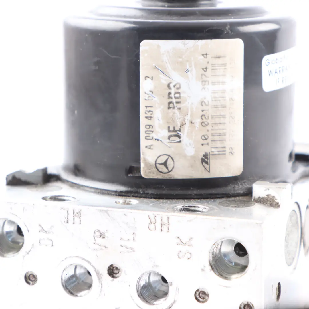 Mercedes W212 Brake Pump ABS EBC Hybrid Hydraulic Unit Module - SKU A0009019800 - Part number A0009019800
