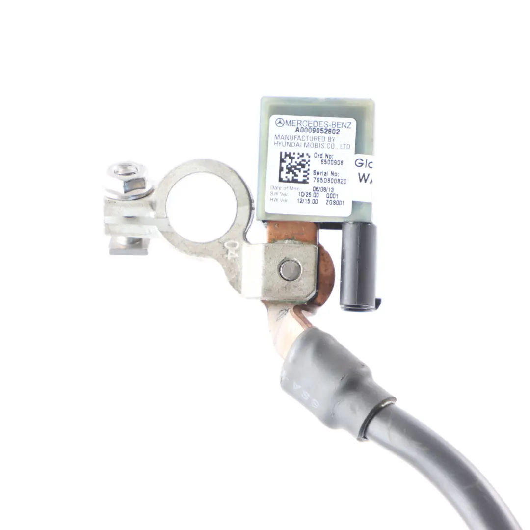 Cable Terminal Negativo Batería para Mercedes W212 con número de pieza A0009052802 Mercedes W212 Cable Terminal Negativo Batería - SKU A0009052802 - Número de pieza A0009052802