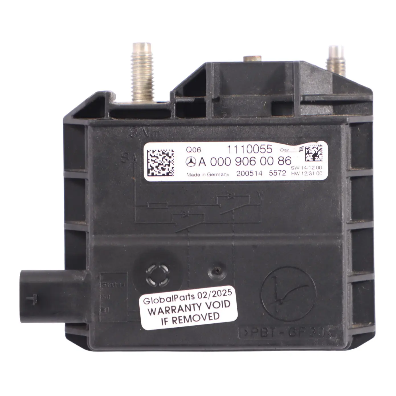 Mercedes W205 Control Unit Power Distribution Box Electrical A0009060086