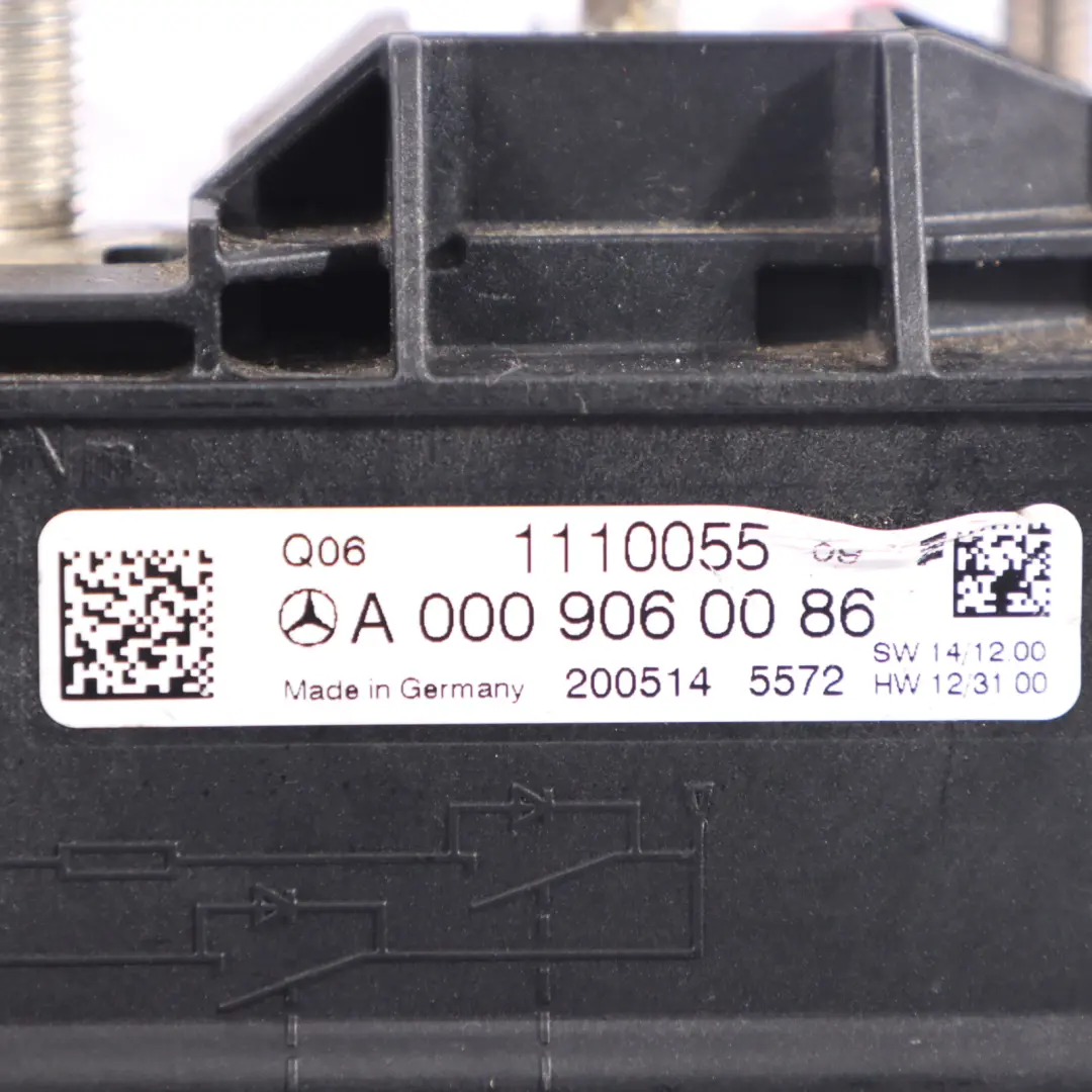Mercedes W205 Control Unit Power Distribution Box Electrical - SKU A0009060086 - Part number A0009060086