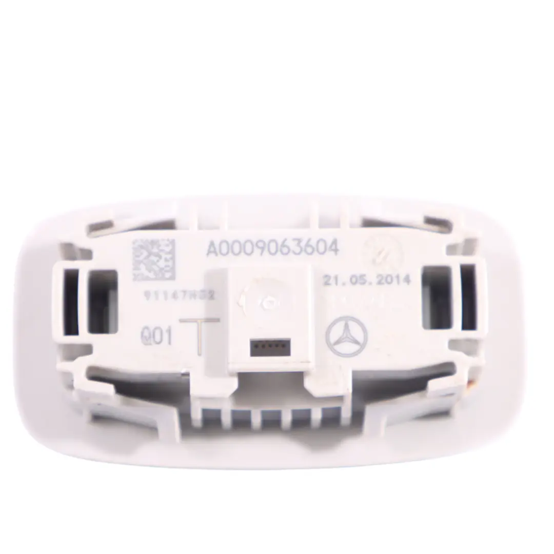 Front Cabin Light Headliner Lamp Left Right N/O/S to Mercedes W205 with Part number A0009063604 Mercedes W205 Front Cabin Light Headliner Lamp Left Right N/O/S - SKU A0009063604-1 - Part number A0009063604