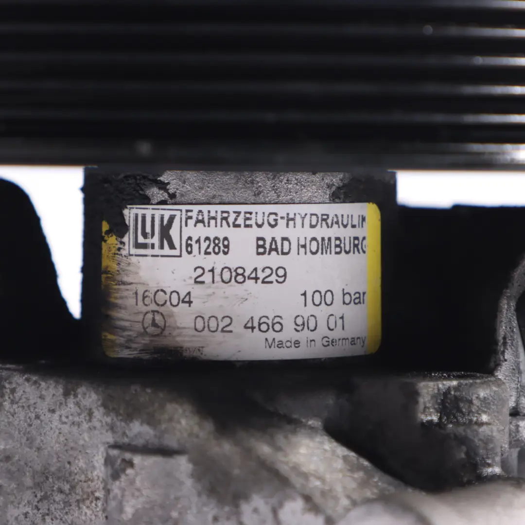 OM612.963 Diesel Power Steering Pump Hydraulic Unit to Mercedes W163 with Part number A0024669001 Mercedes W163 OM612.963 Diesel Power Steering Pump Hydraulic Unit - SKU A0024669001 - Part number A0024669001