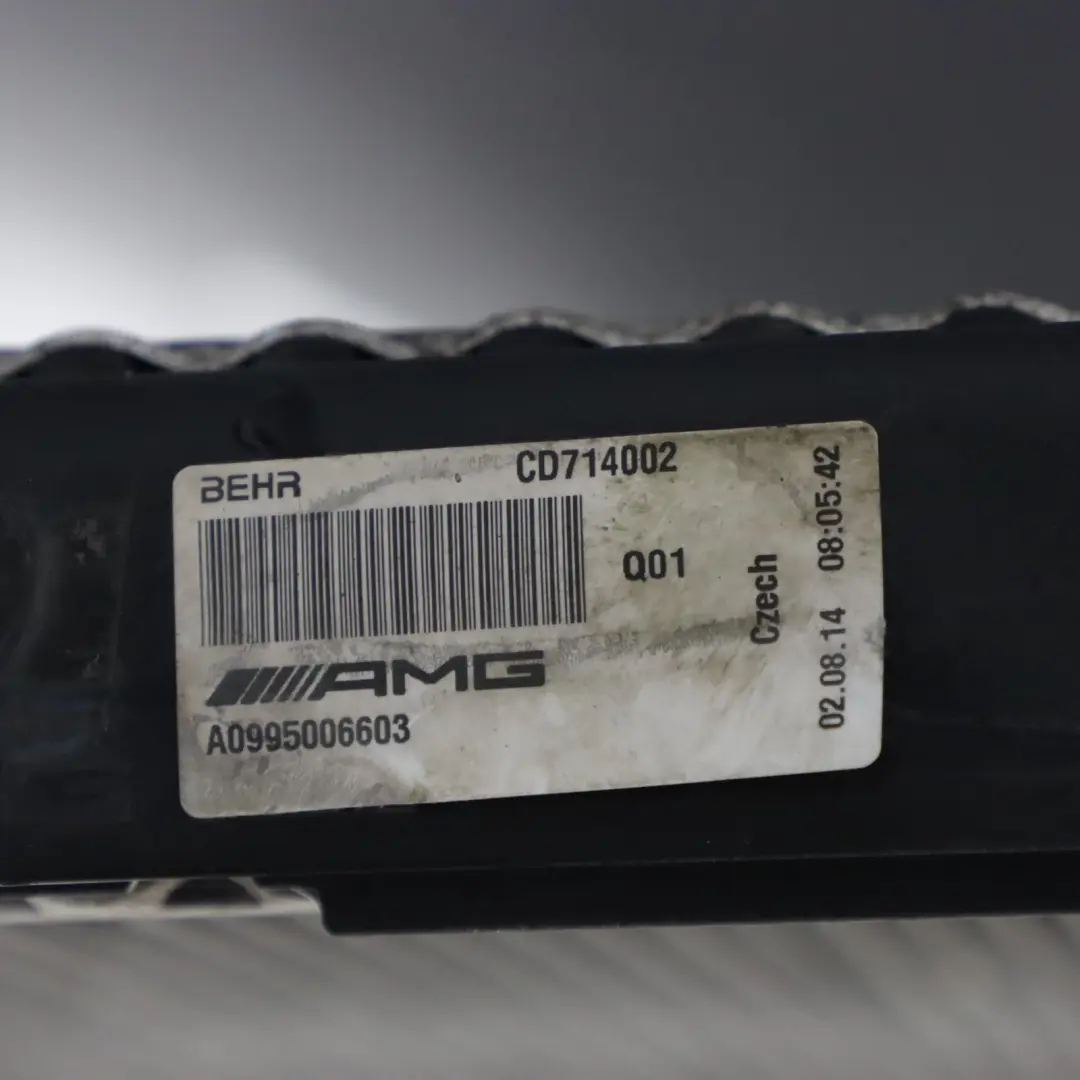 M133 Engine Radiator Water Cooler to Mercedes C117 X156 W176 45 AMG with Part number A0995006603 Mercedes C117 X156 W176 45 AMG M133 Engine Radiator Water Cooler - SKU A0995006603 - Part number A0995006603