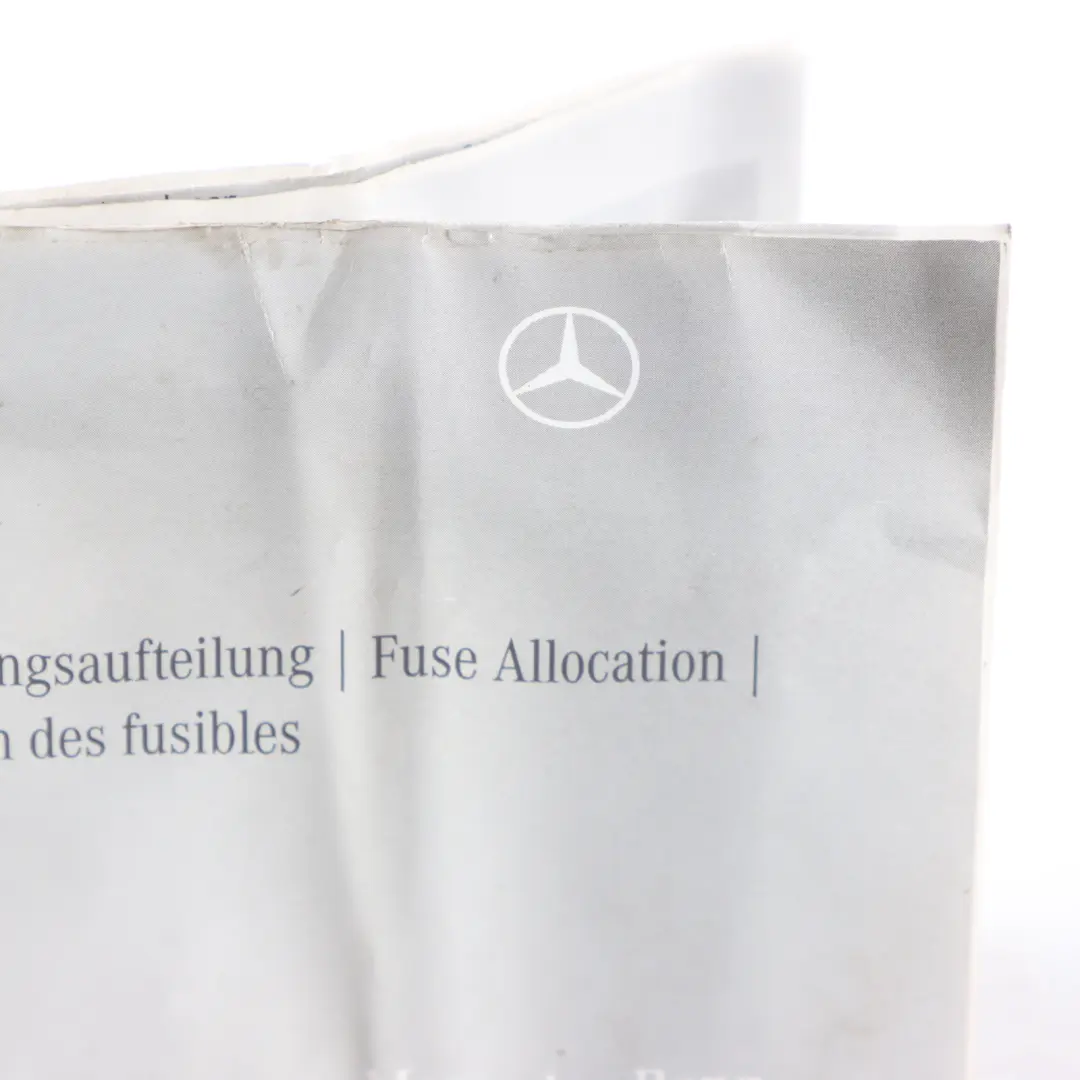 Fuse Box Allocation Fuse Placement Map Card Diagram to Mercedes W176 with Part number A1640066799 Mercedes W176 Fuse Box Allocation Fuse Placement Map Card Diagram - SKU A1640066799 - Part number A1640066799