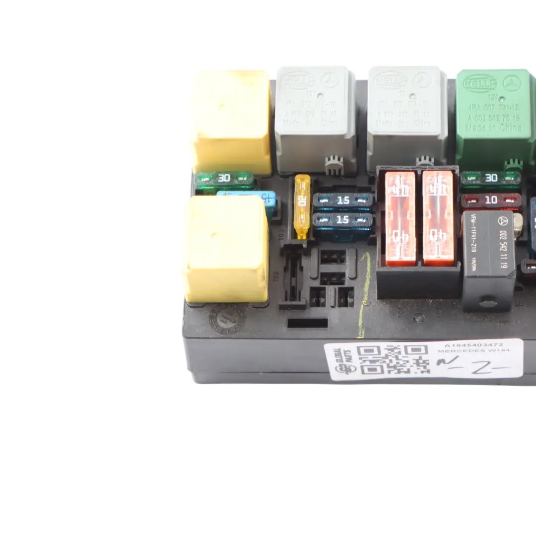 Fuse Box Relay Module Unit to Mercedes W164 with Part number A1645403472 Mercedes W164 Fuse Box Relay Module Unit - SKU A1645403472 - Part number A1645403472