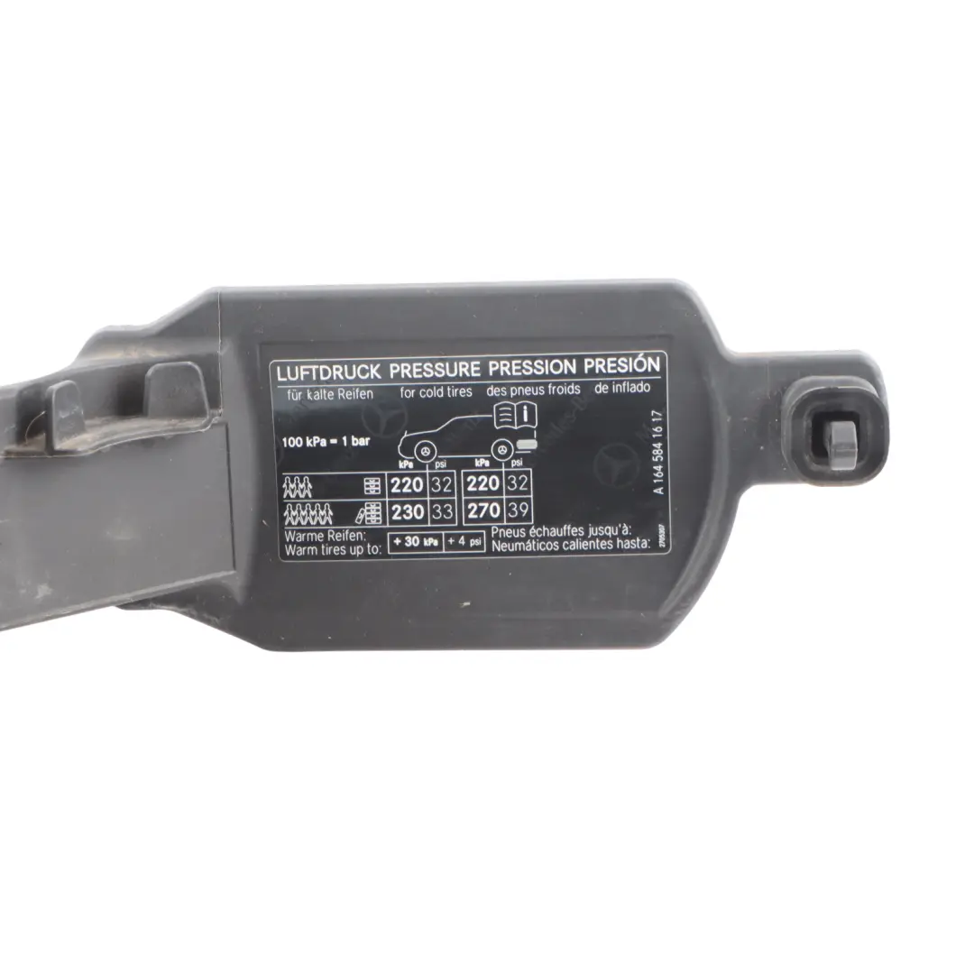 Mercedes W164 Cover Fuel Filler Pot Flap Carrier Cap - SKU A1646300767-1 - Part number A1646300767