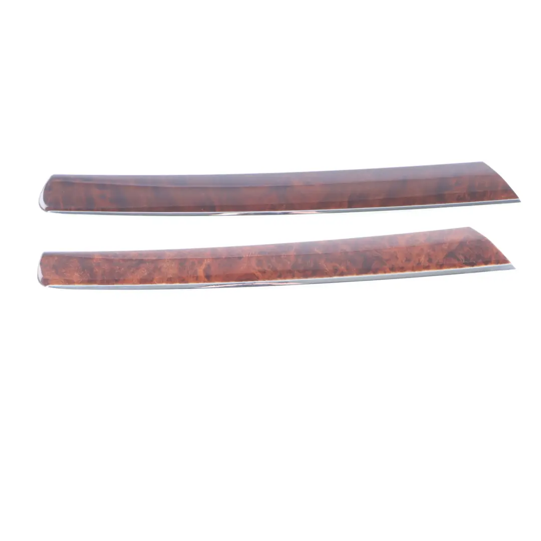 Interior Trim Cover Strip Panel Walnut Burl Wood Set to Mercedes W164 with Part number A1646808607 Mercedes W164 Interior Trim Cover Strip Panel Walnut Burl Wood Set - SKU A1646808607-1 - Part number A1646808607