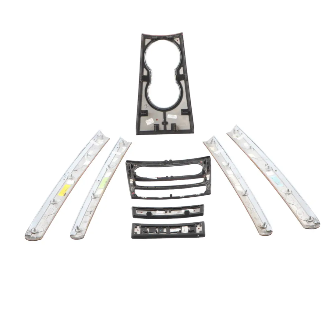 Interior Trim Cover Strip Panel Walnut Burl Wood Set to Mercedes W164 with Part number A1646808607 Mercedes W164 Interior Trim Cover Strip Panel Walnut Burl Wood Set - SKU A1646808607-1 - Part number A1646808607