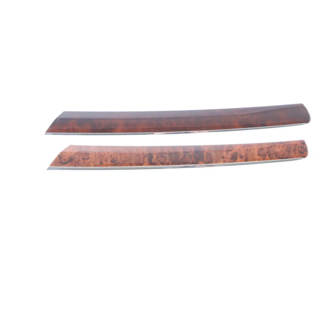 Interior Trim Cover Strip Panel Walnut Burl Wood Set to Mercedes W164 with Part number A1646808607 Mercedes W164 Interior Trim Cover Strip Panel Walnut Burl Wood Set - SKU A1646808607-1 - Part number A1646808607
