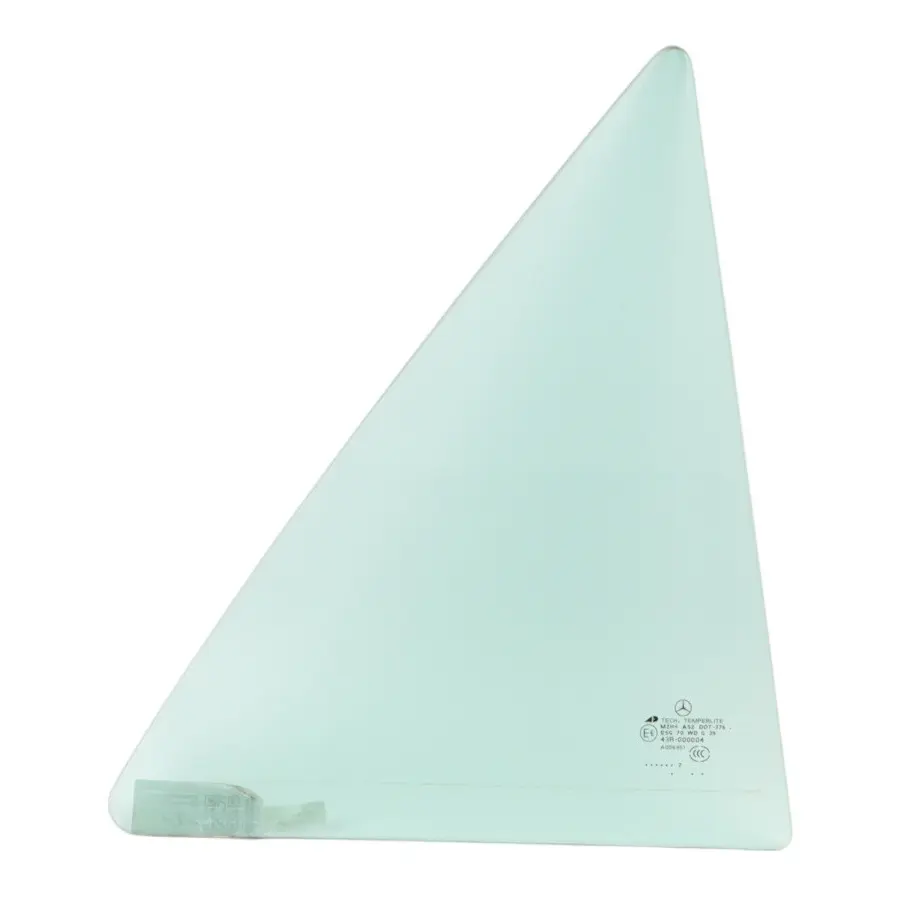 Window Glass Rear Right O/S Door Triangle Green AS2 to Mercedes W164 with Part number A1647302455 Mercedes W164 Window Glass Rear Right O/S Door Triangle Green AS2 - SKU A1647302455-1 - Part number A1647302455