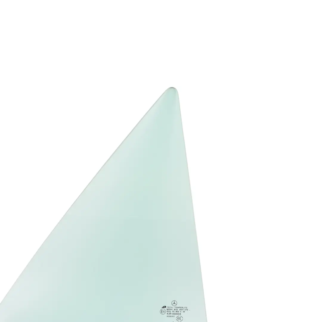 Mercedes W164 Window Glass Rear Right O/S Door Triangle Green AS2 - SKU A1647302455-1 - Part number A1647302455