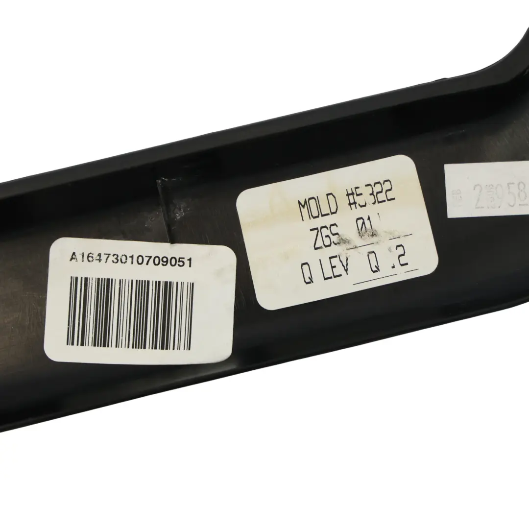 Door Window Frame Trim Cover Rear Right O/S Black to Mercedes ML W164 with Part number A1647301070 Mercedes ML W164 Door Window Frame Trim Cover Rear Right O/S Black - SKU A1647301070-2 - Part number A1647301070