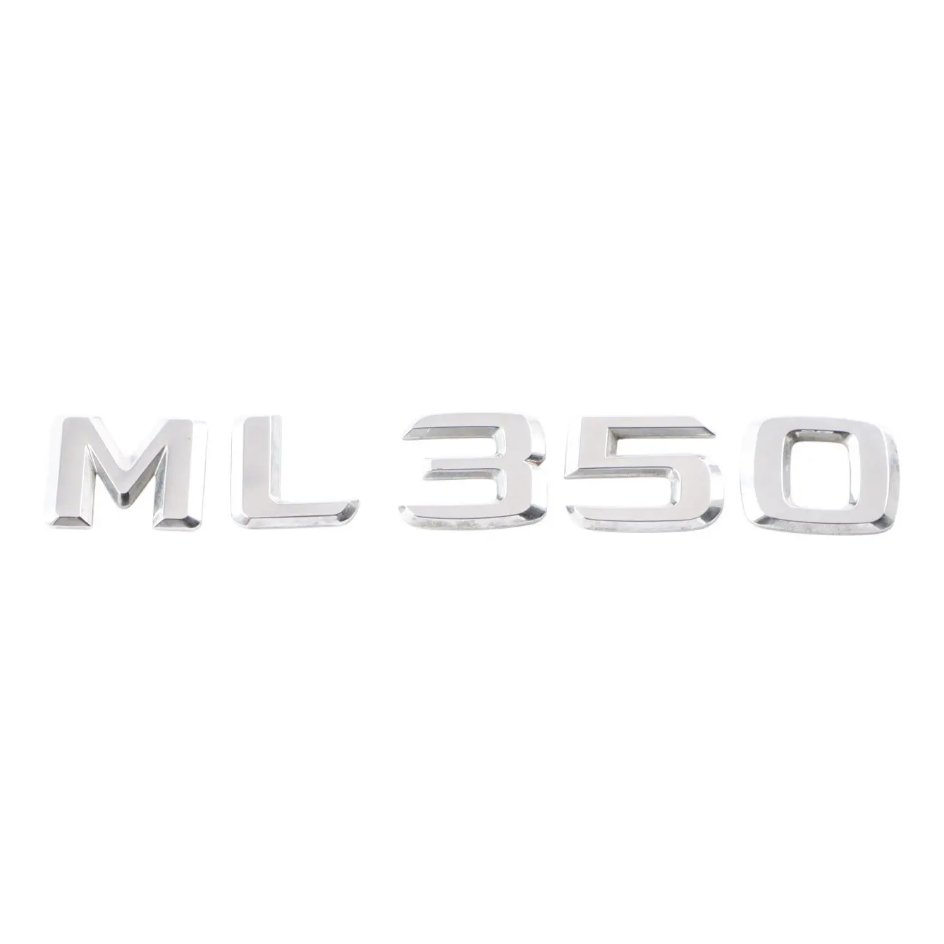 Mercedes W164 ML350 Emblem Lettering Boot Trunk Logo Badge Chrom A1648171215