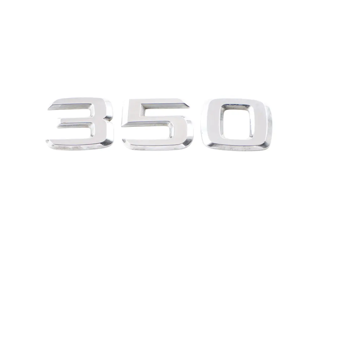 ML350 Emblemat Napis Klapy Bagażnika Chrom do Mercedes W164 o numerze A1648171215 Mercedes W164 ML350 Emblemat Napis Klapy Bagażnika Chrom - SKU A1648171215 - Numer Części A1648171215