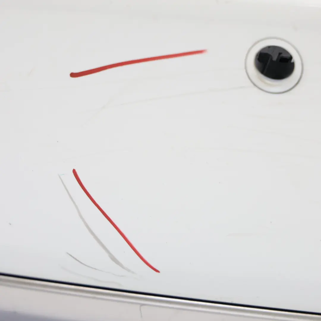 Bumper PDC Trim Panel Diamond White - 799 to Mercedes W164 Rear with Part number A1648802940 Mercedes W164 Rear Bumper PDC Trim Panel Diamond White - 799 - SKU A1648802940-DWM - Part number A1648802940