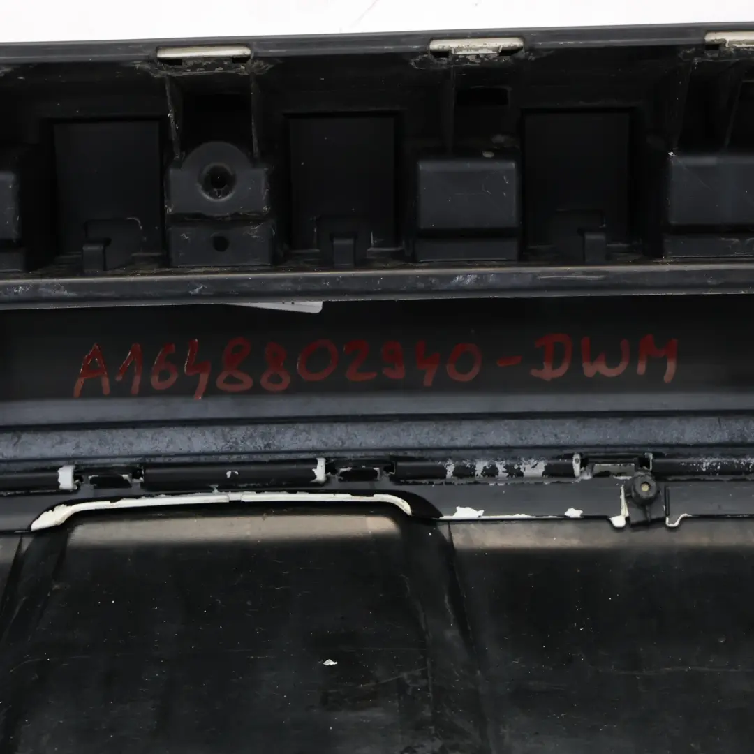 Mercedes W164 Rear Bumper PDC Trim Panel Diamond White - 799 - SKU A1648802940-DWM - Part number A1648802940
