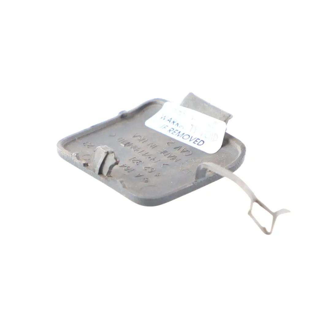 Bumper Towing Eye Hook Cover Trim Cap Black to Mercedes ML W164 Rear with Part number A1648850123 Mercedes ML W164 Rear Bumper Towing Eye Hook Cover Trim Cap Black - SKU A1648850123 - Part number A1648850123