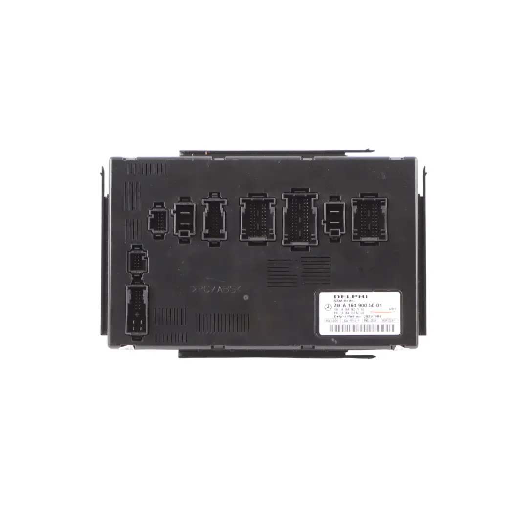 Sam Control Module Fuse Box Unit to Mercedes ML W164 with Part number A1649005001 Mercedes ML W164 Sam Control Module Fuse Box Unit - SKU A1649005001 - Part number A1649005001