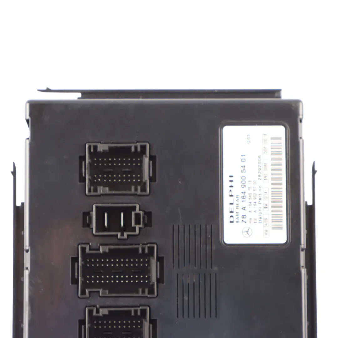 SAM Module Control Unit ECU to Mercedes ML W164 W251 Rear with Part number A1649005401 Mercedes ML W164 W251 Rear SAM Module Control Unit ECU - SKU A1649005401 - Part number A1649005401