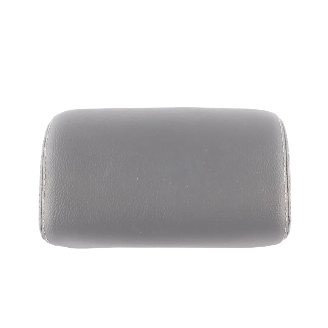 Mercedes W164 Rear Seat Headrest Middle Black Leather Head Rest - SKU A1649704650 - Part number A1649704650