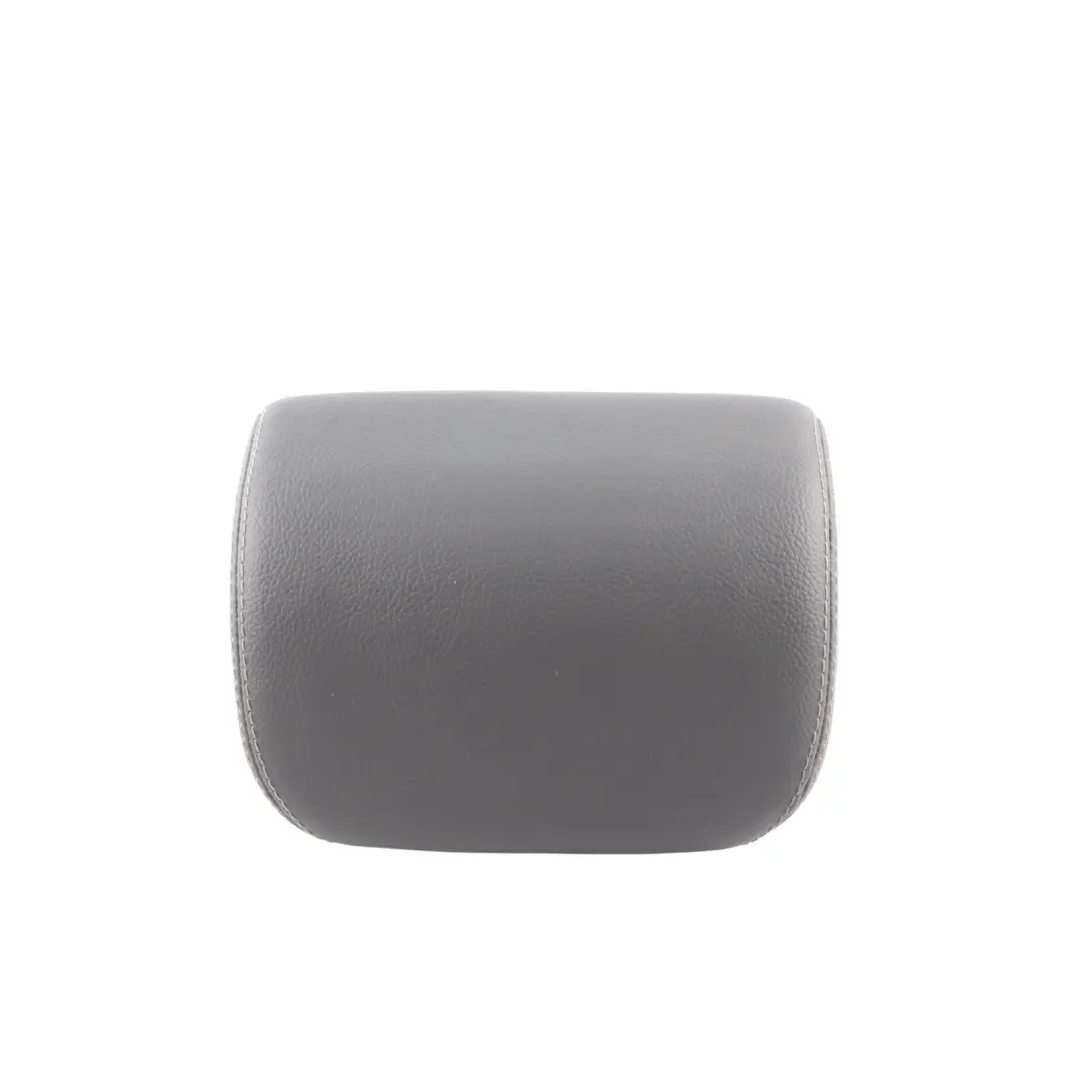 Mercedes W164 Rear Seat Headrest Middle Black Leather Head Rest - SKU A1649704650 - Part number A1649704650