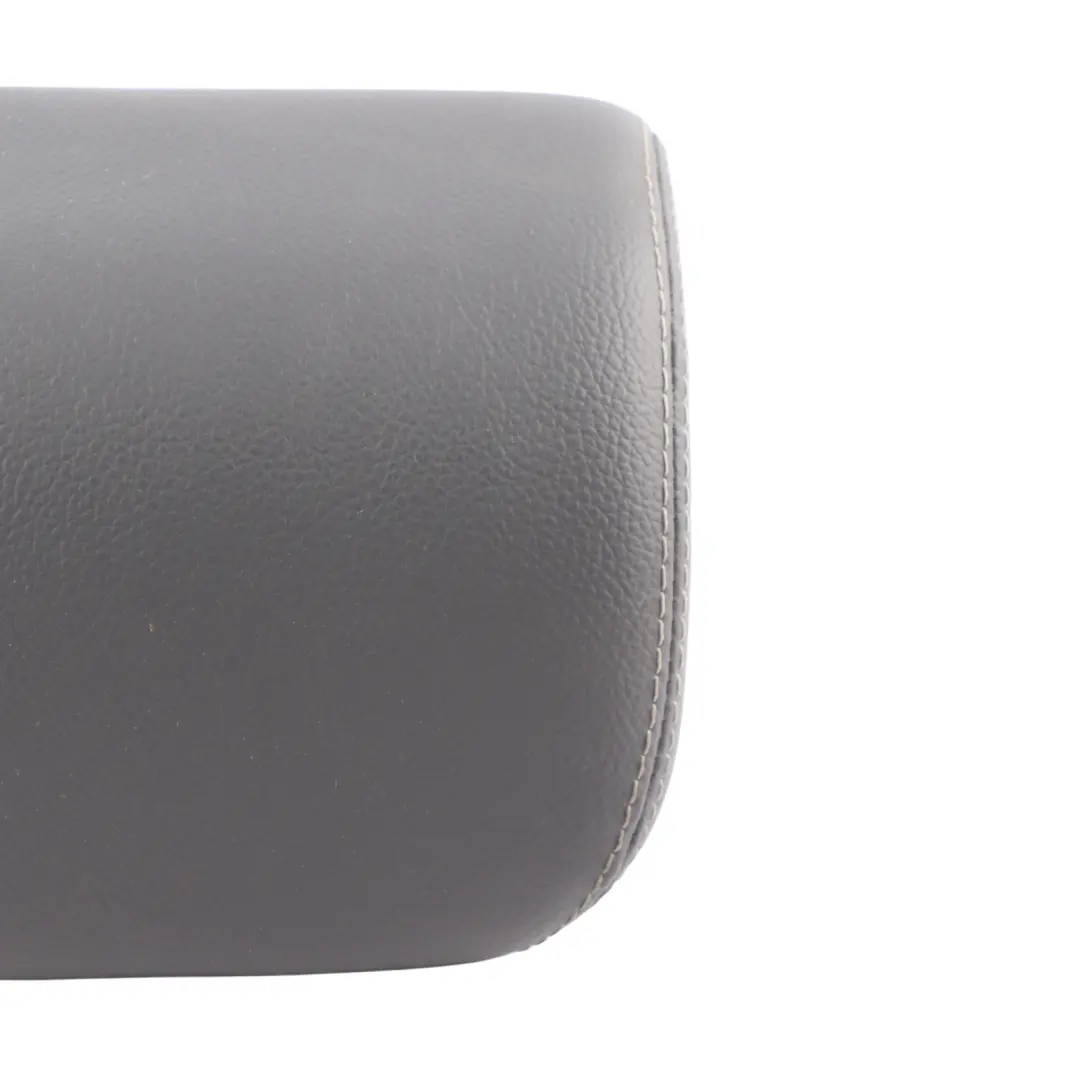 Headrest Middle Black Leather Head Rest to Mercedes W164 Rear Seat with Part number A1649704650 Mercedes W164 Rear Seat Headrest Middle Black Leather Head Rest - SKU A1649704650 - Part number A1649704650