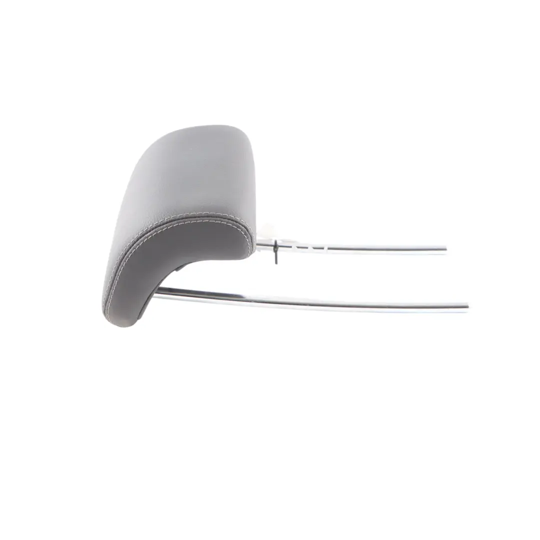 Mercedes W164 Rear Seat Headrest Middle Black Leather Head Rest - SKU A1649704650 - Part number A1649704650