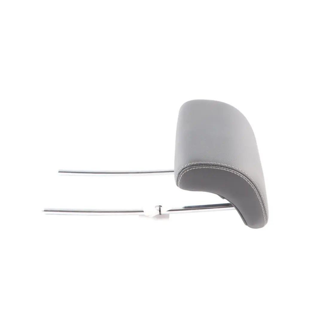 Mercedes W164 Rear Seat Headrest Middle Black Leather Head Rest - SKU A1649704650 - Part number A1649704650