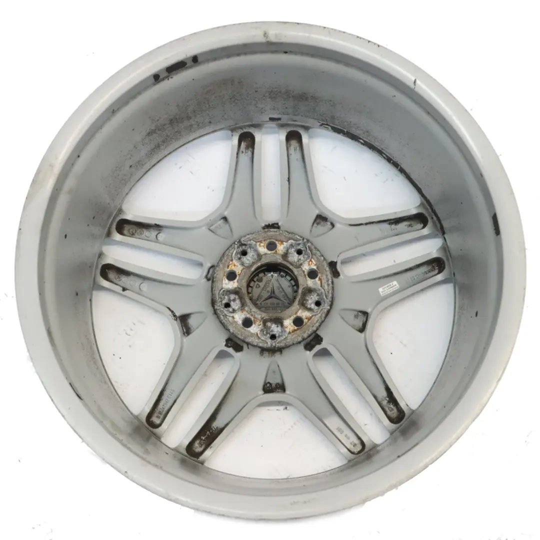 Cerchio Lega Mercedes ML W166 AMG Argento 21" Raggi Stella 10J ET:46 per con numero di parte A1664012502 Cerchio Lega Mercedes ML W166 AMG Argento 21" Raggi Stella 10J ET:46 - SKU A1664012502-2 - Numero di parte A1664012502