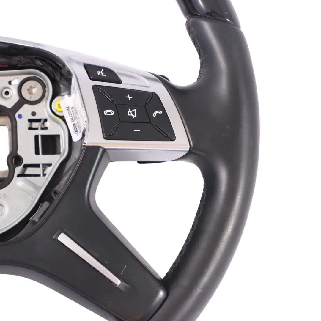 Cuero Piano Negro Designo Palanca de Cambio para Volante Mercedes W166 W463 con número de pieza A1664601918 Volante Mercedes W166 W463 Cuero Piano Negro Designo Palanca de Cambio - SKU A1664601918 - Número de pieza A1664601918