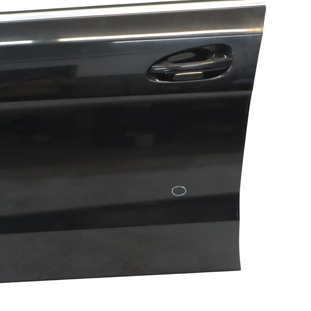 Mercedes ML W166 Door Front Left N/S Obsidian Black Metallic - 197 - SKU A1667200105-OB - Part number A1667200105