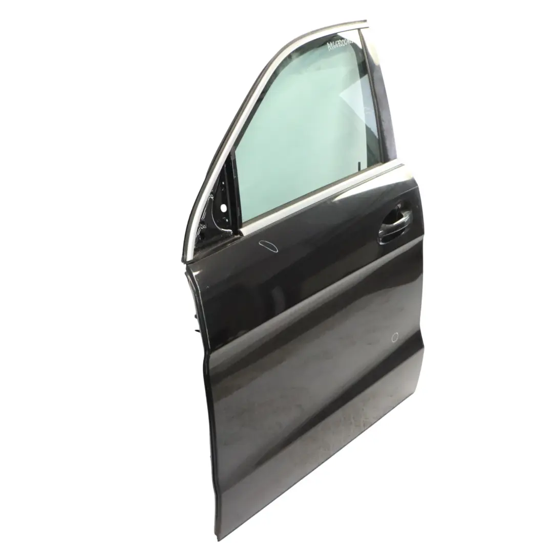 Mercedes ML W166 Door Front Left N/S Obsidian Black Metallic - 197 - SKU A1667200105-OB - Part number A1667200105