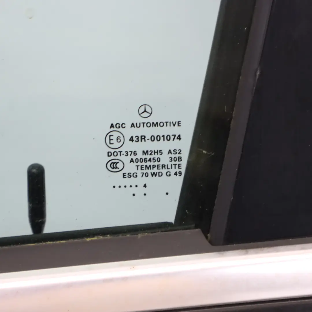 Mercedes ML W166 Drzwi Przednie Lewe Obsidian Black Czarny Metalik - 197 - SKU A1667200105-OB - Numer Części A1667200105