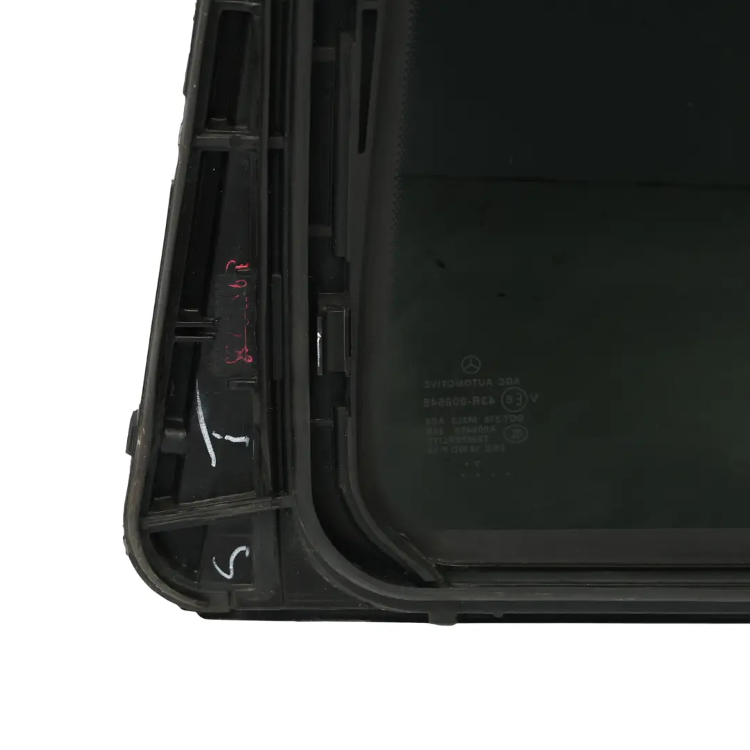 Door Window Glass Fixed Tinted AS3 Left N/S to Mercedes GL X166 Rear with Part number A1667300955 Mercedes GL X166 Rear Door Window Glass Fixed Tinted AS3 Left N/S - SKU A1667300955 - Part number A1667300955