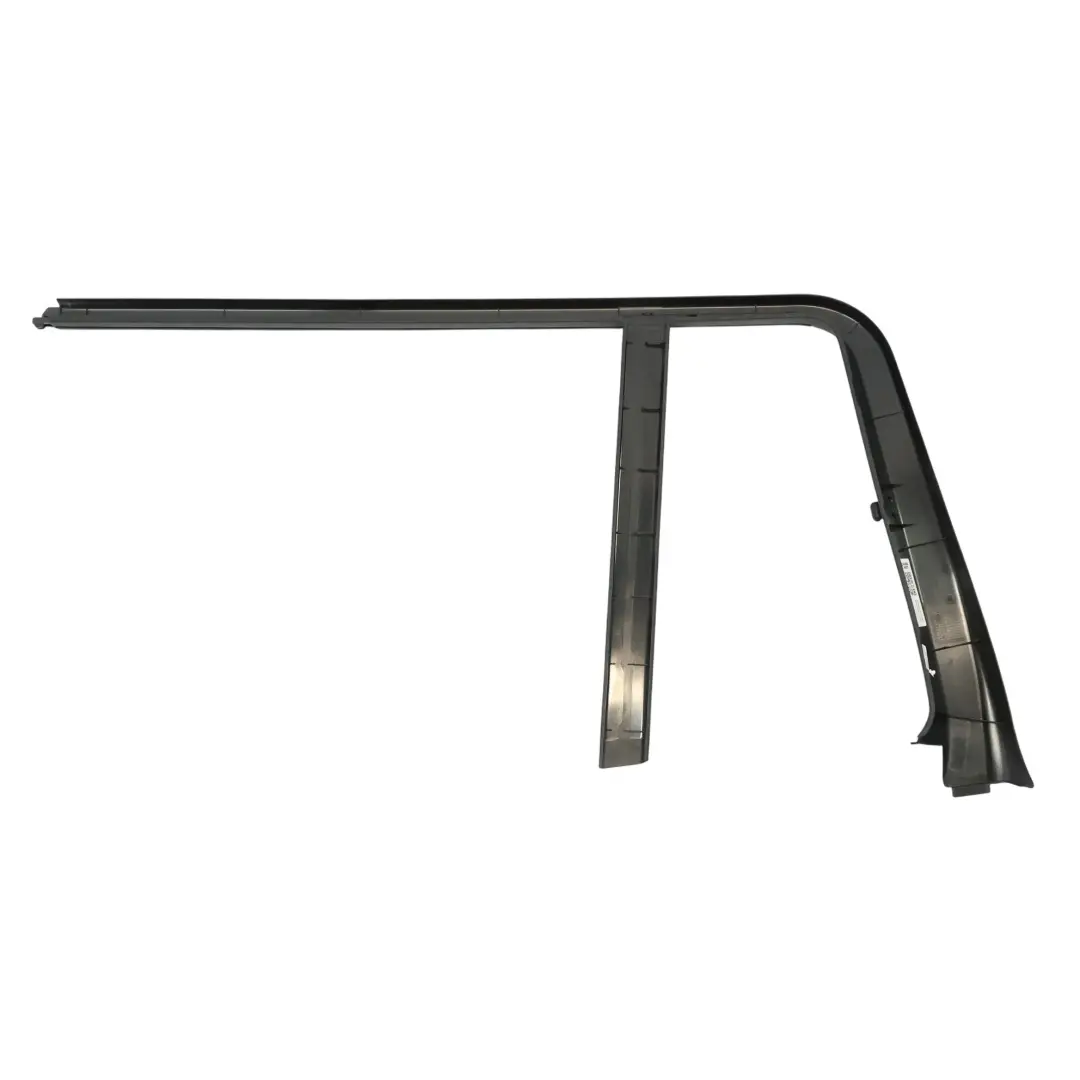 Left Door N/S Window Sealing Frame to Mercedes GL X166 Rear with Part number A1667371380 Mercedes GL X166 Rear Left Door N/S Window Sealing Frame - SKU A1667371380 - Part number A1667371380