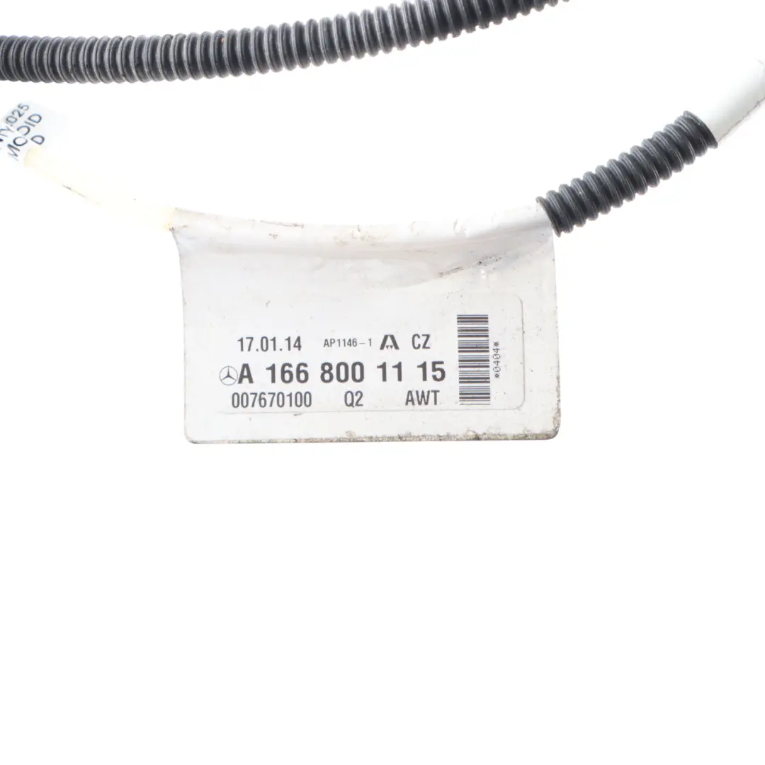 Mercedes X166 GL350 Diesel Vacuum Pump Pipe Line Hose - SKU A1668001115 - Part number A1668001115