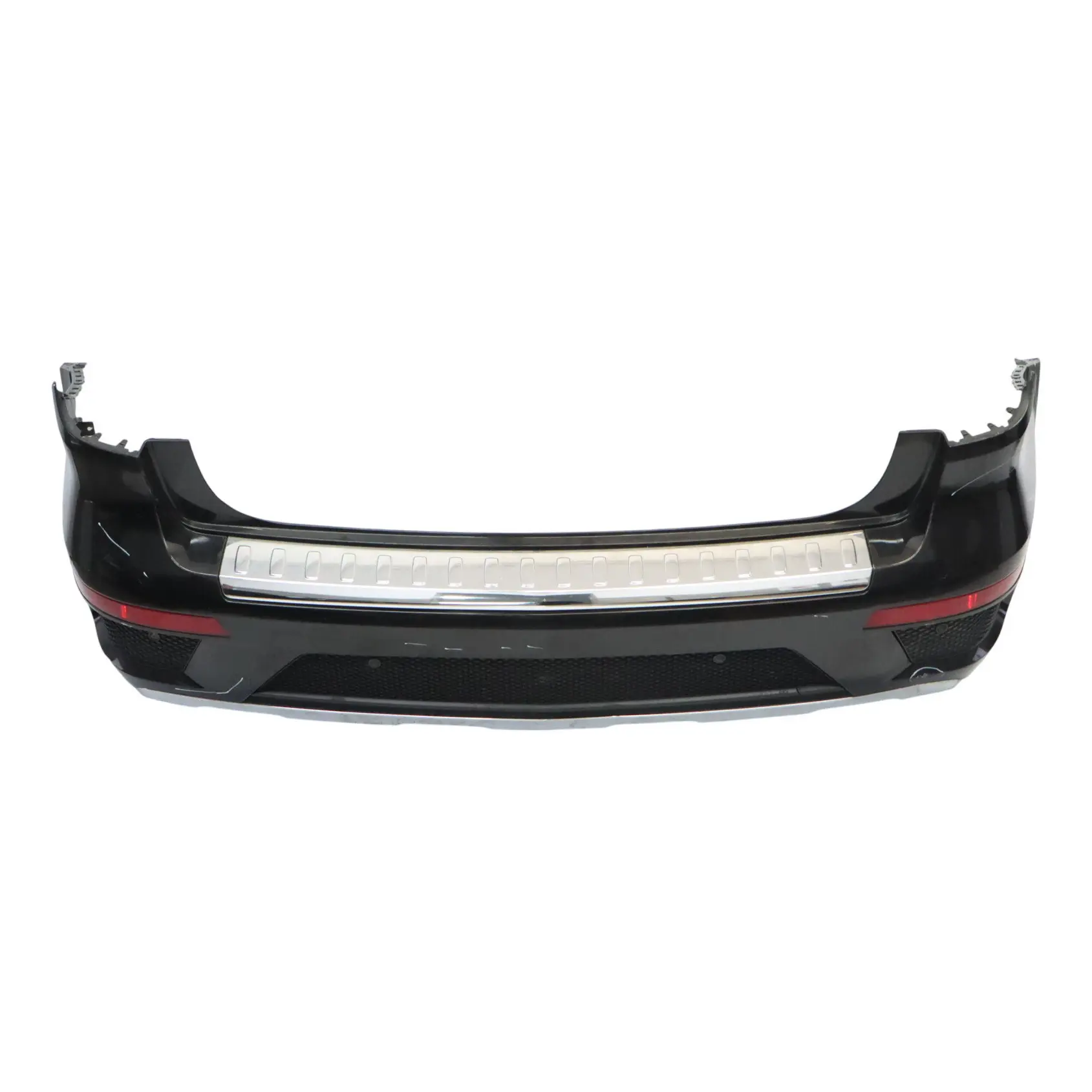 Mercedes X166 Bumper Rear Trim Panel Covering AMG Obsidian Black Metallic - 197