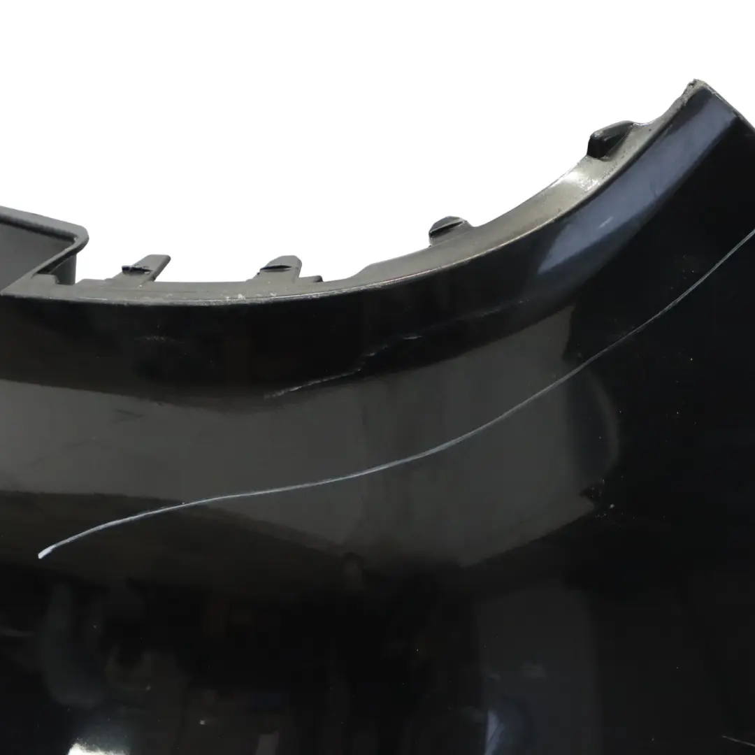 Mercedes X166 Bumper Rear Trim Panel Covering AMG Obsidian Black Metallic - 197 - SKU A1668856725-OB - Part number A1668856725