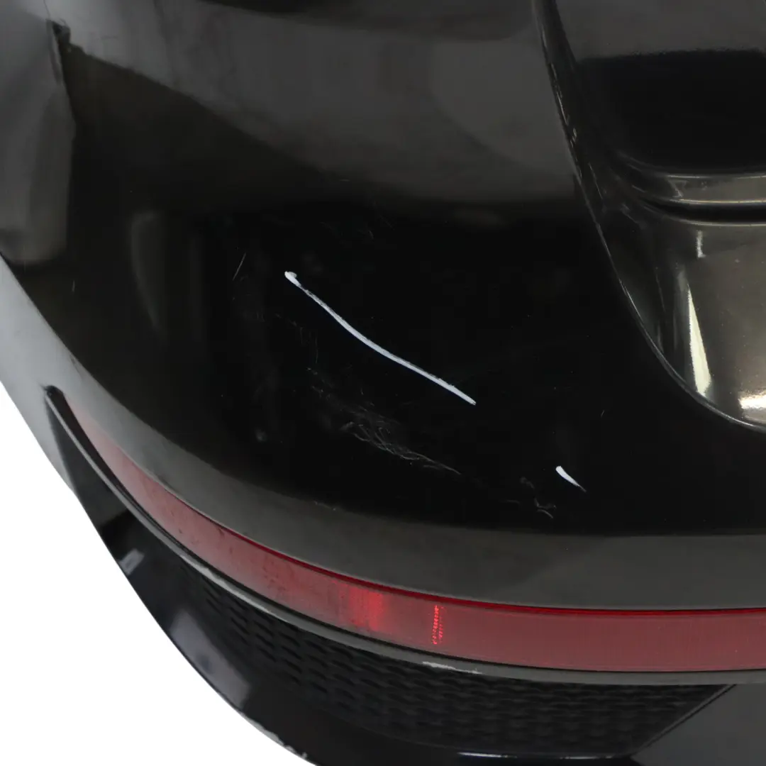 Mercedes X166 Bumper Rear Trim Panel Covering AMG Obsidian Black Metallic - 197 - SKU A1668856725-OB - Part number A1668856725