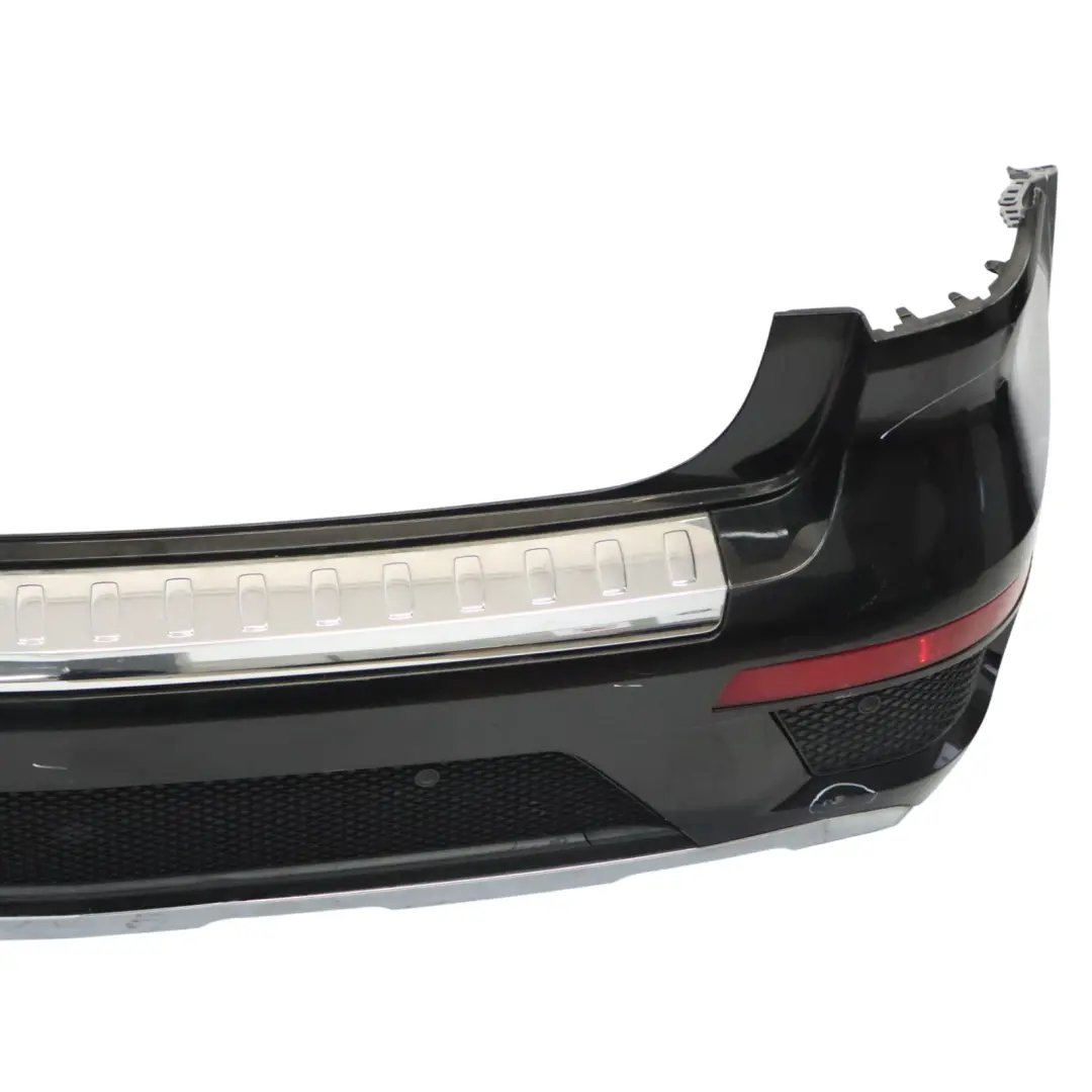 Mercedes X166 Zderzak Tylny AMG Obsidian Black Czarny Metalik - 197 - SKU A1668856725-OB - Numer Części A1668856725