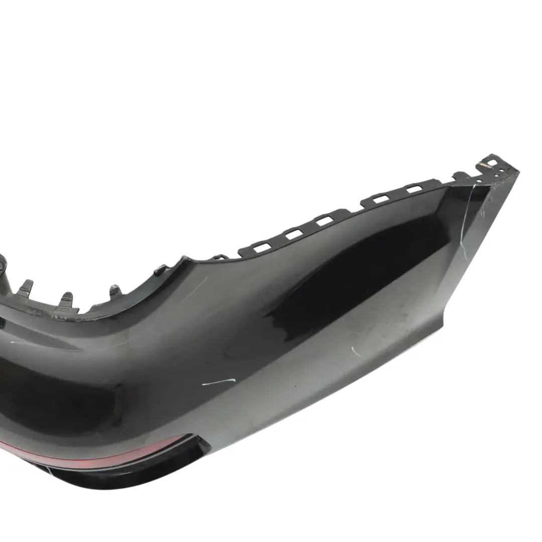 Mercedes X166 Bumper Rear Trim Panel Covering AMG Obsidian Black Metallic - 197 - SKU A1668856725-OB - Part number A1668856725