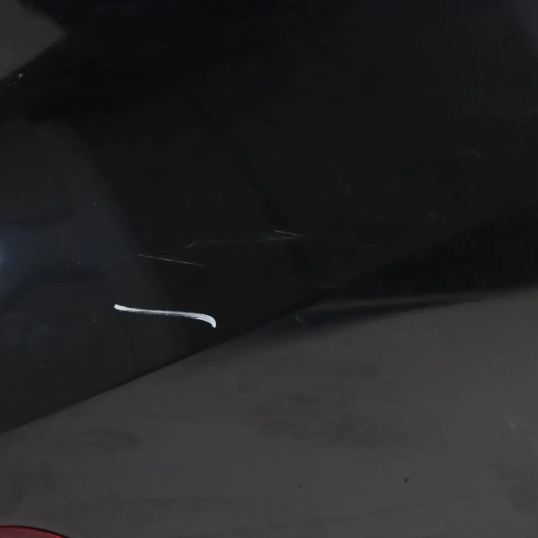 Mercedes X166 Bumper Rear Trim Panel Covering AMG Obsidian Black Metallic - 197 - SKU A1668856725-OB - Part number A1668856725