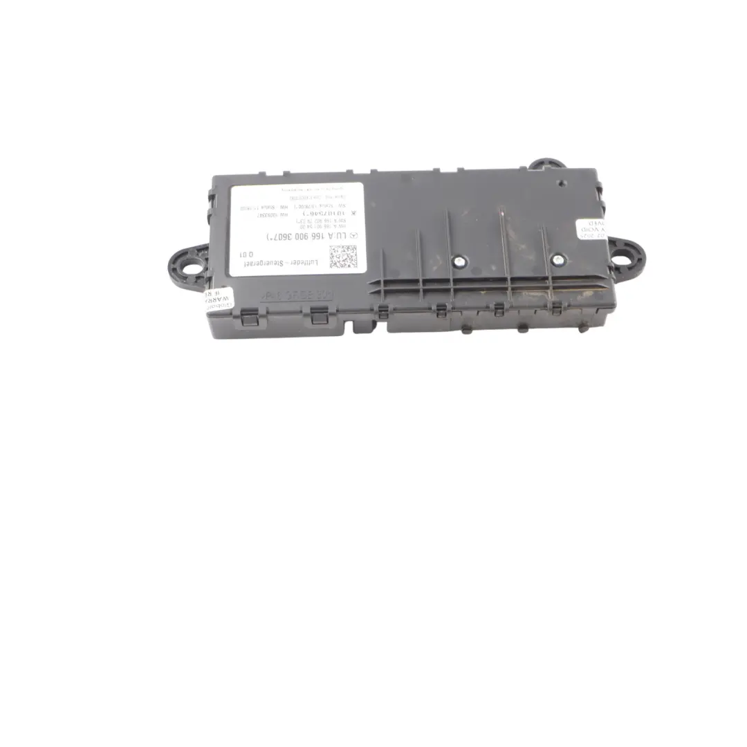 Suspension Control Unit Module to Mercedes X166 Air with Part number A1669003607 Mercedes X166 Air Suspension Control Unit Module - SKU A1669003607 - Part number A1669003607